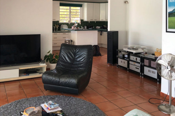 salon avant travaux