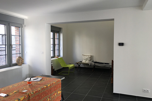salon avant travaux